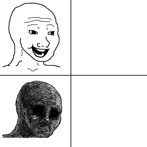 Wojak meme templates - However, you can also upload your own templates or start from scratch with empty templates. How to make a meme. Choose a template. You can use one of the popular templates, search through more than 1 million user-uploaded templates using the search input, or hit "Upload new template" to upload your own template from your device or …